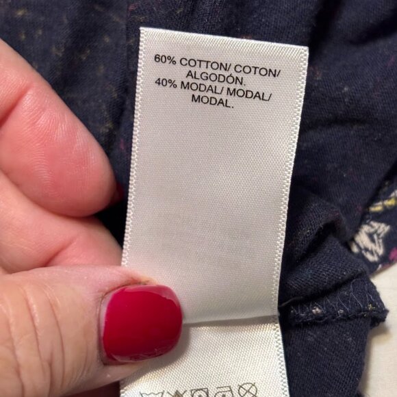 LUCKY BRAND Multicolor Top (Cotton/Modal) - 3x - Picture 11 of 12